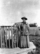 Agnes Deans Cameron, at age 27 in 1890, was the first female high school teacher in BC. BC Archives F-08820