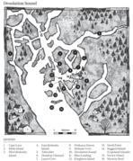 A map of Desolation Sound
