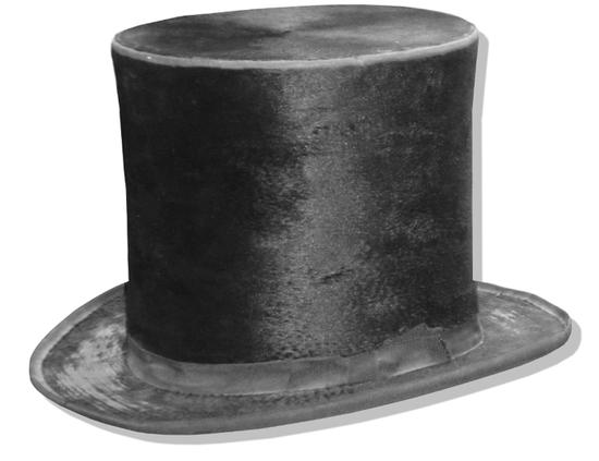 An illustration of a top hat.
