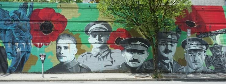 Beatty mural in Vancouver