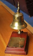Johnson's bell commemorating his fifty years in the navy
