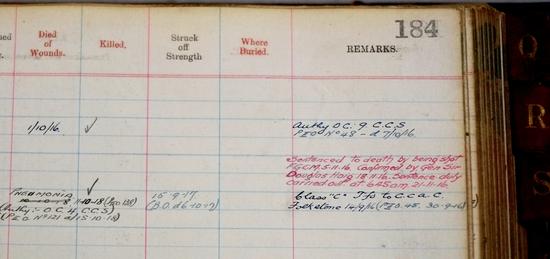 Kerr's execution record
