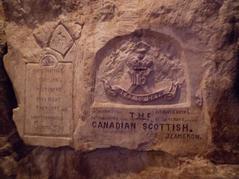John Cameron's trench graffiti