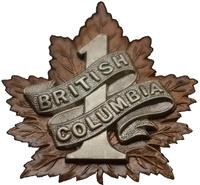 hat badge of the BC Regiment