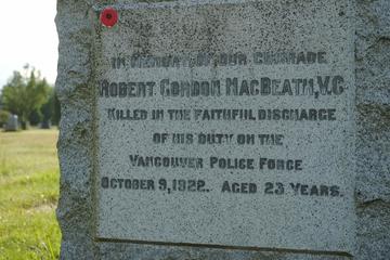 McBeath's grave