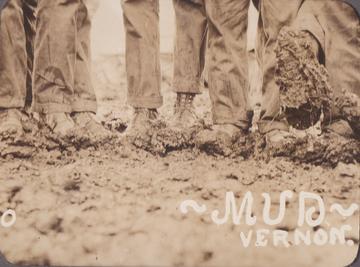 The mud that soldiers experienced while training in Vernon was nothing like what they would soon face in the trenches and on the battlefields of the Western Front.