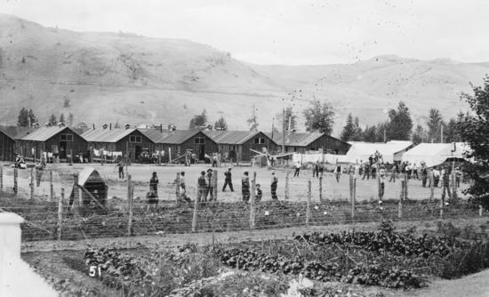 Photo of Vernon Internment Camp