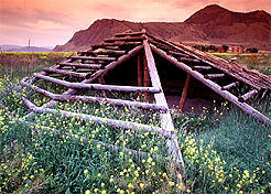 Restored pit house (kekuli) on the banks of the Thompson R. Keith Thirkell photo