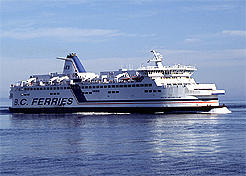 A Spirit Class "superferry," added to the BC Ferry Corp fleet in 1994. Allison Eaton photo