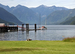 Shoal Bay on Thurlow Island. John Alexander photo